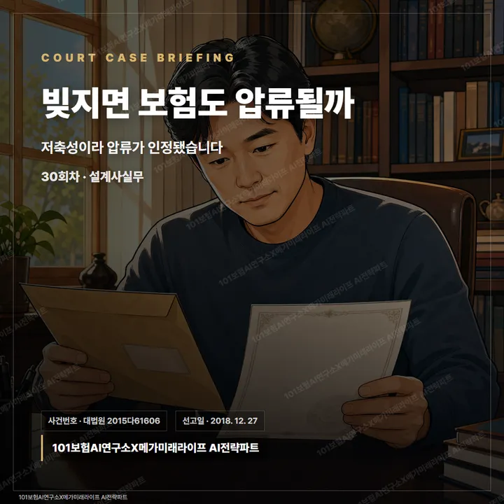 빚지면 보험도 압류될까 카드 1